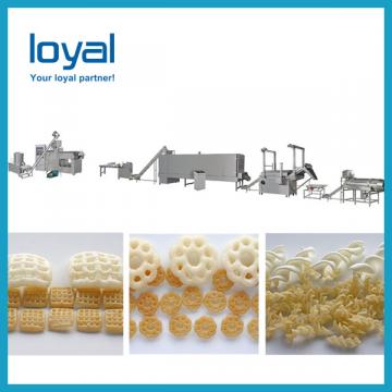 Screw Shell Chips Pellet Extruding and Frying making machine