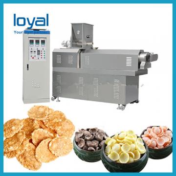 Roasted Corn Flakes processing line/breakfast cereal making machine