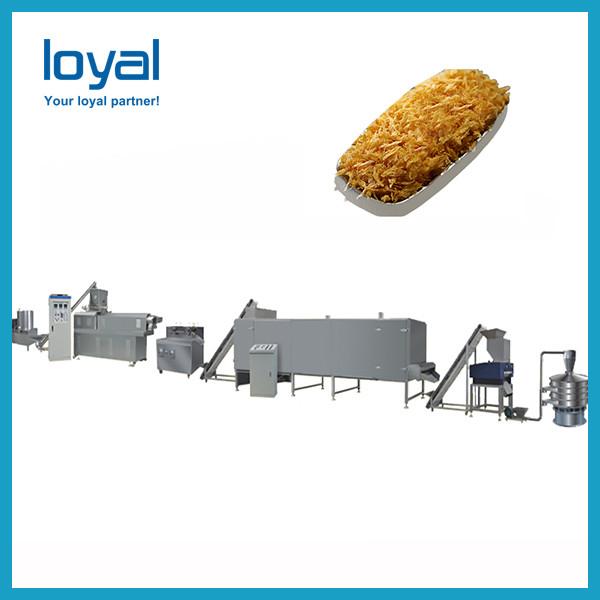 3D Bugles Chips Corn Cone Snack Pellets Extruder Machine Production Line